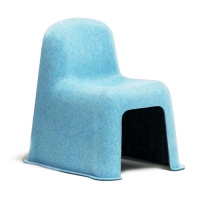 Chaise enfant Little Nobody - Bleu